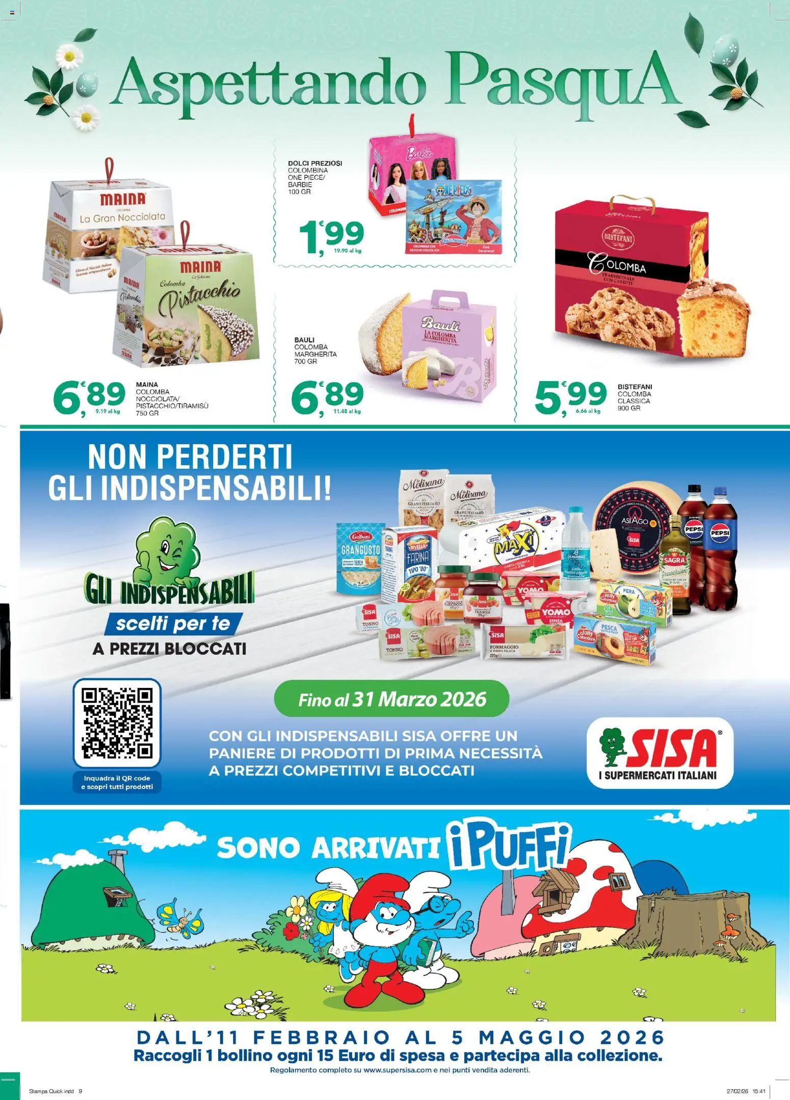 Volantino SISA del 12.03.2026 | Pagina: 9 | Prodotti: Tè, Formaggio, Pera, Tonno