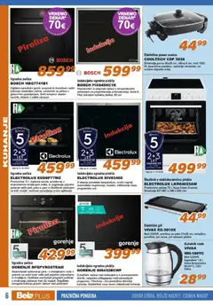 Bela plus katalog akcije – veljaven od 15.12.2025 | Stran: 6 | Izdelki: Pecica, Kuhalnik, Vgradna pečica, Voda