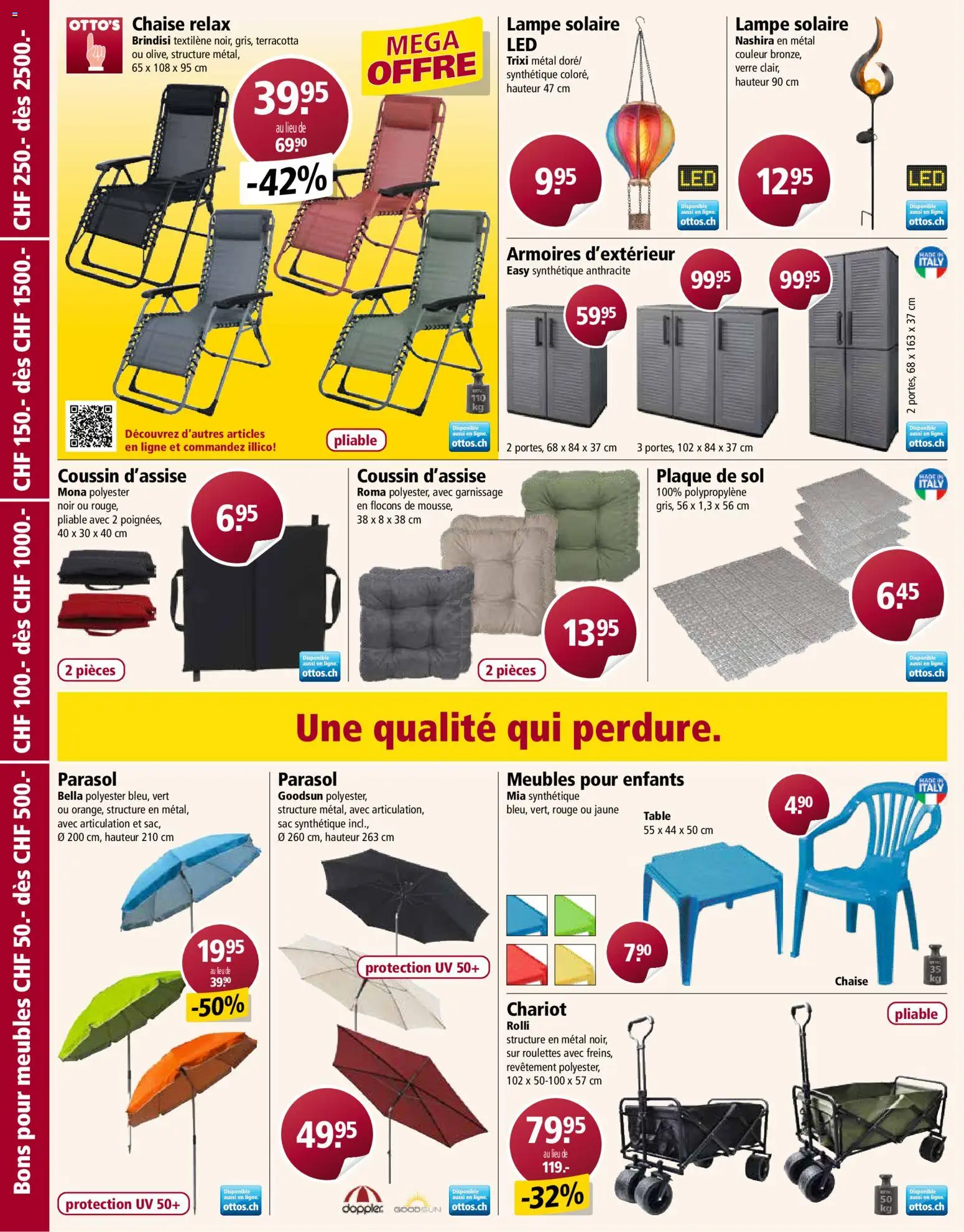 Otto's Aktionen FR – gültig ab 25.03.2026 | Seite: 24 | Produkte: Lampe, Rouge