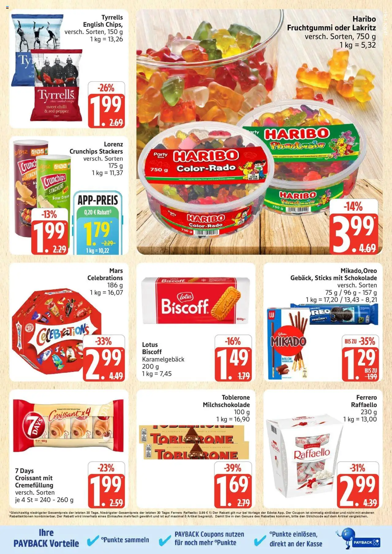 Marktkauf - Marktkauf: Wochenangebote – gültig ab 06.10.2025 | Seite: 15 | Produkte: Schokolade, Celebrations, Croissant, Lorenz crunchips