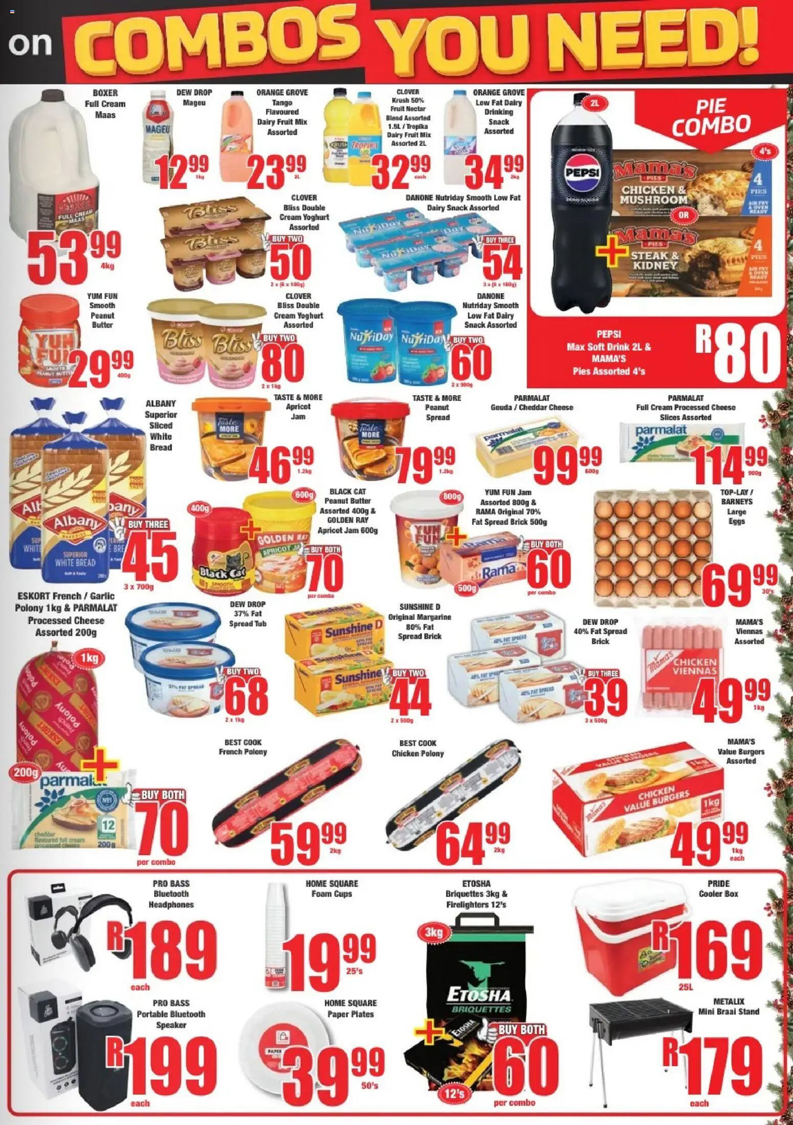 New Boxer catalogue – valid from 17.12.2025 | Page: 3 | Products: Speaker, Chicken, Burgers, Cream