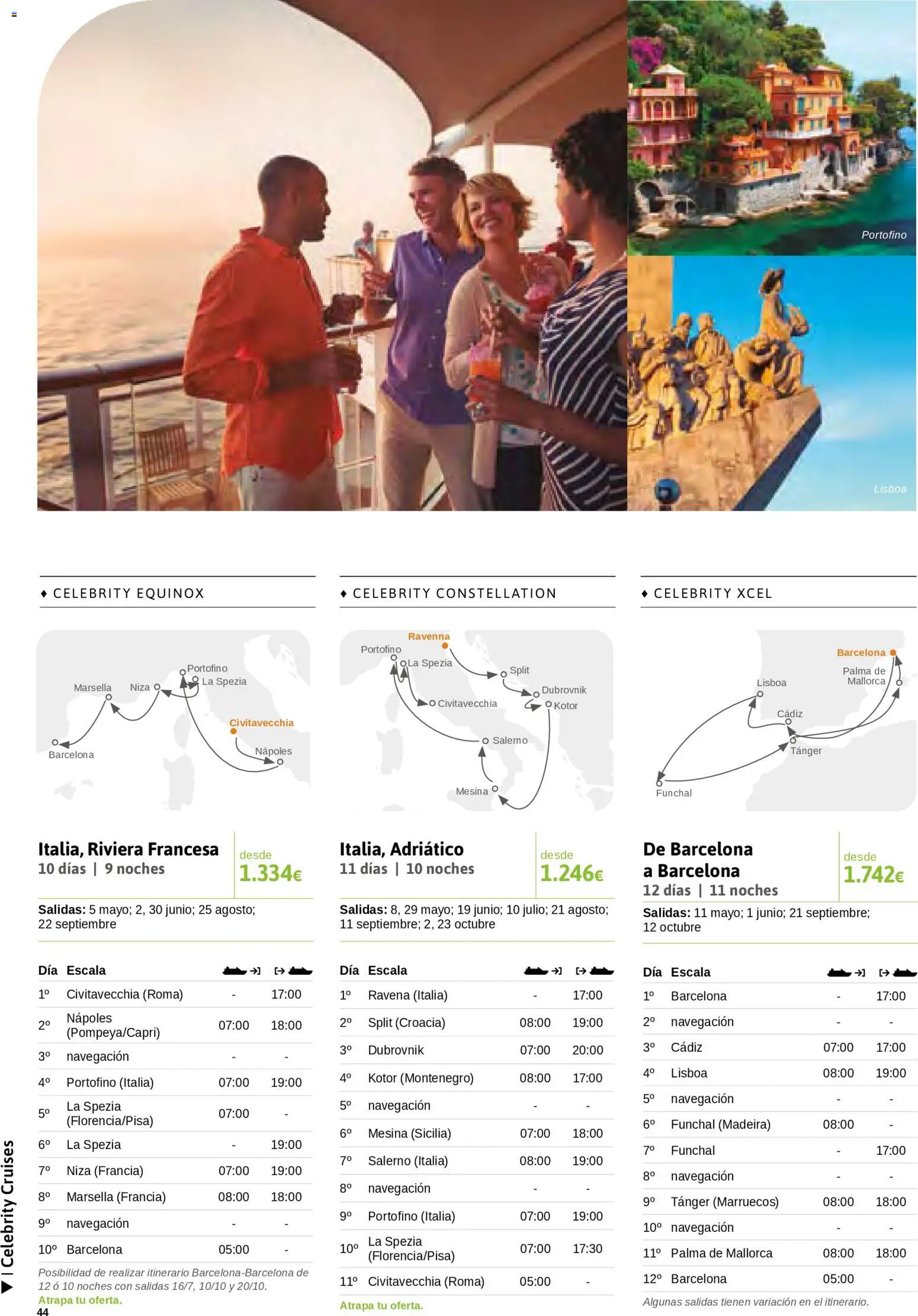 Viajes El Corte Inglés Cruceros marítimos │ válido desde el 01.01.2026 | Página: 45 | Productos: Navegación
