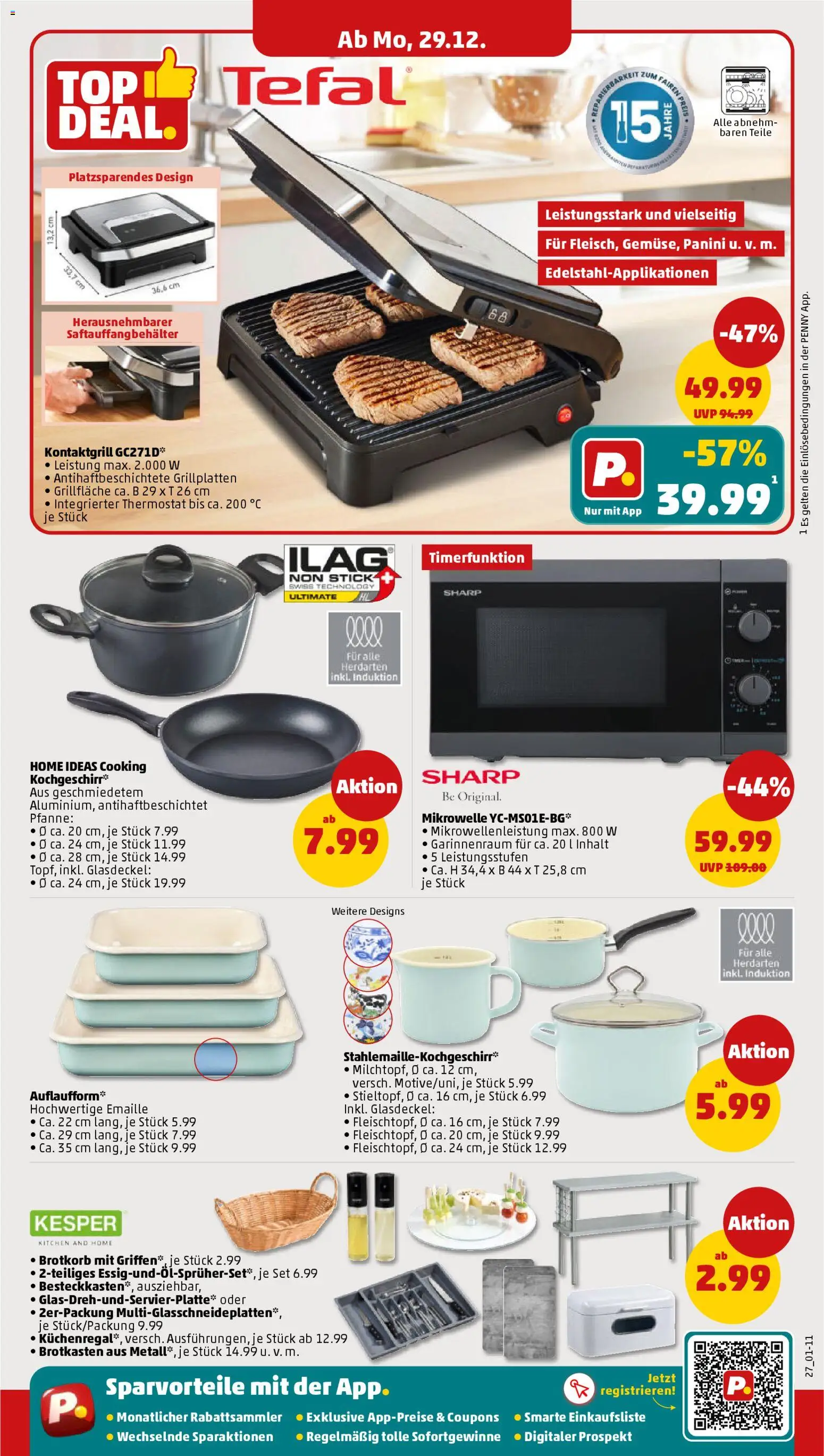Penny Prospekt 	 – gültig ab 29.12.2025 | Seite: 35 | Produkte: Mikrowelle