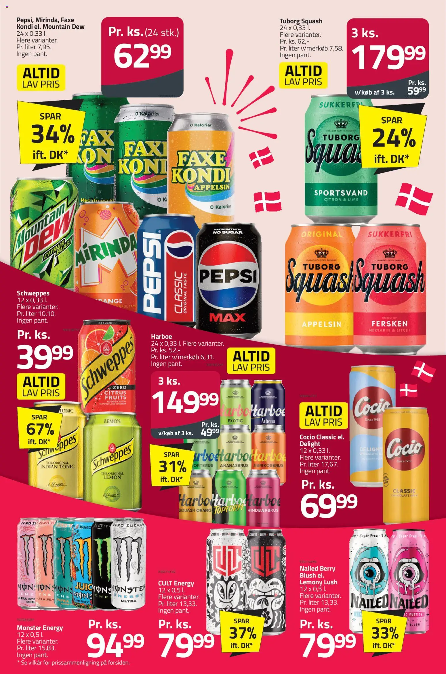 Fleggaard tilbudsavis – gyldig fra 18.02.2026 | Side: 10 | Produkter: Mango, Squash, Lime, Tuborg Squash