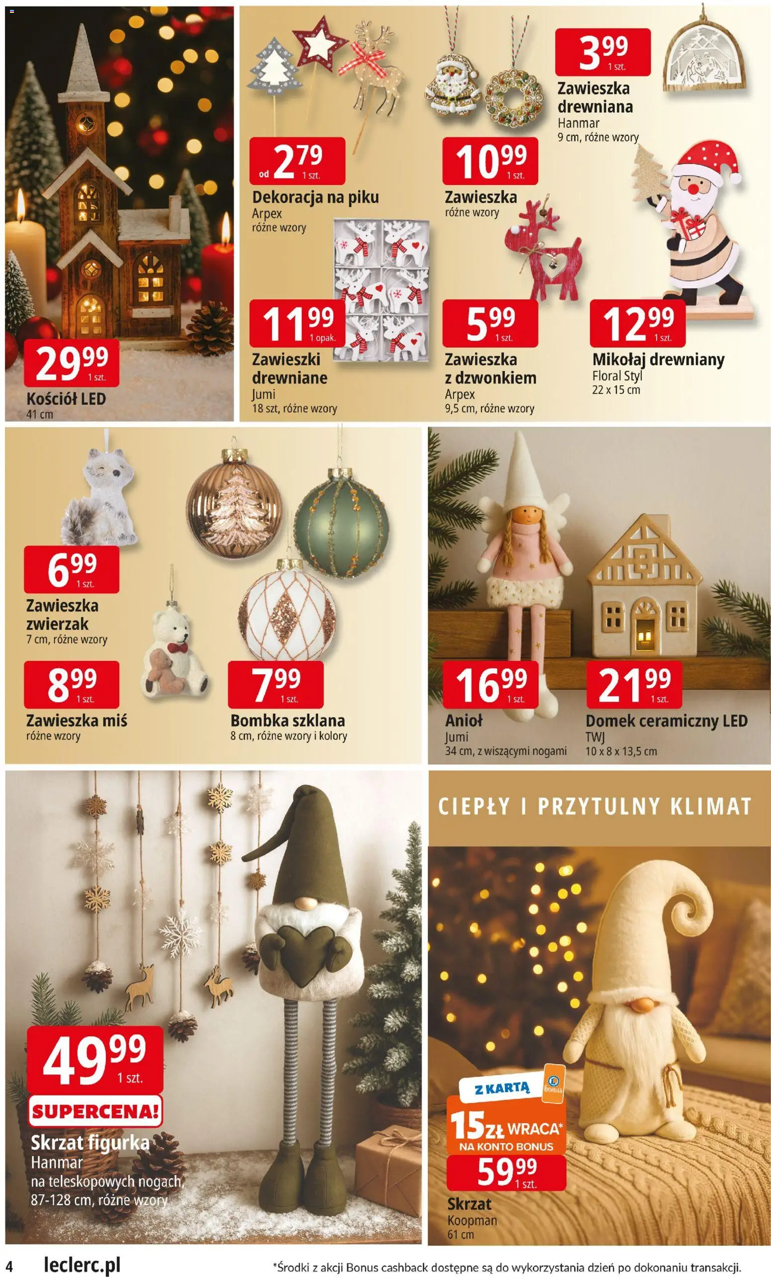 E.Leclerc Gazetka - Tychy od 12.11.2025 | Strona: 4 | Produkty: Karta