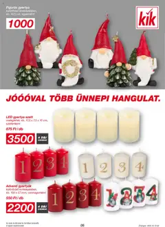 Kik Akciós újság - amely érvényes a következő dátumtól: 13.10.2025 | Oldal: 5