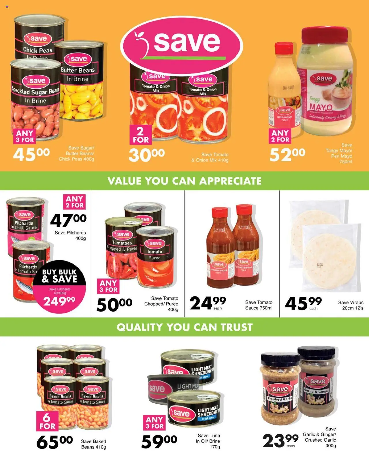 Save Specials │ valid from 31.07.2025 | Page: 17 | Products: Tuna, Beans, Water, Salt