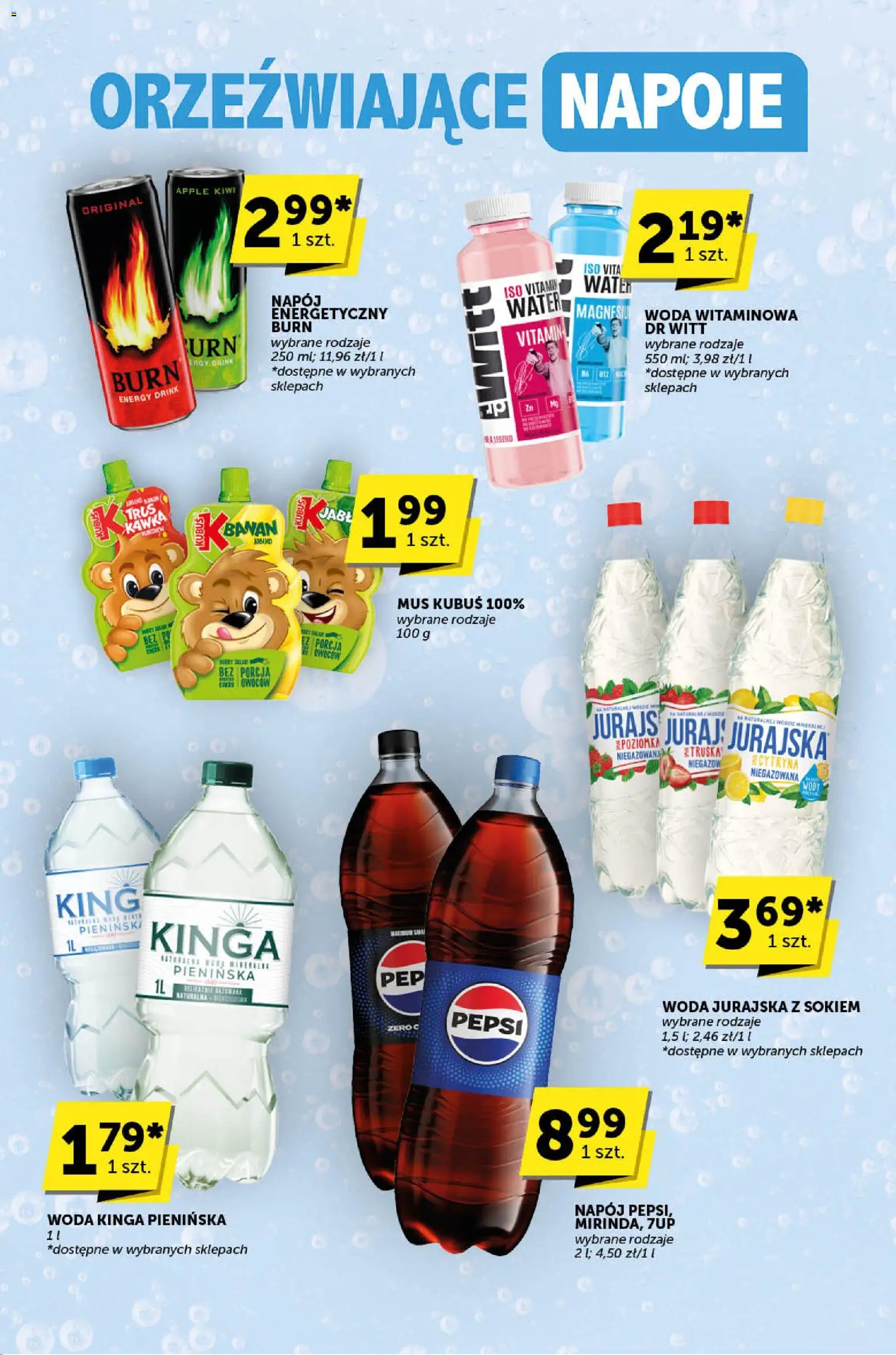 ABC Gazetka - Katalog od 13.11.2025 | Strona: 25 | Produkty: Napoje, Pepsi, Kiwi, Woda