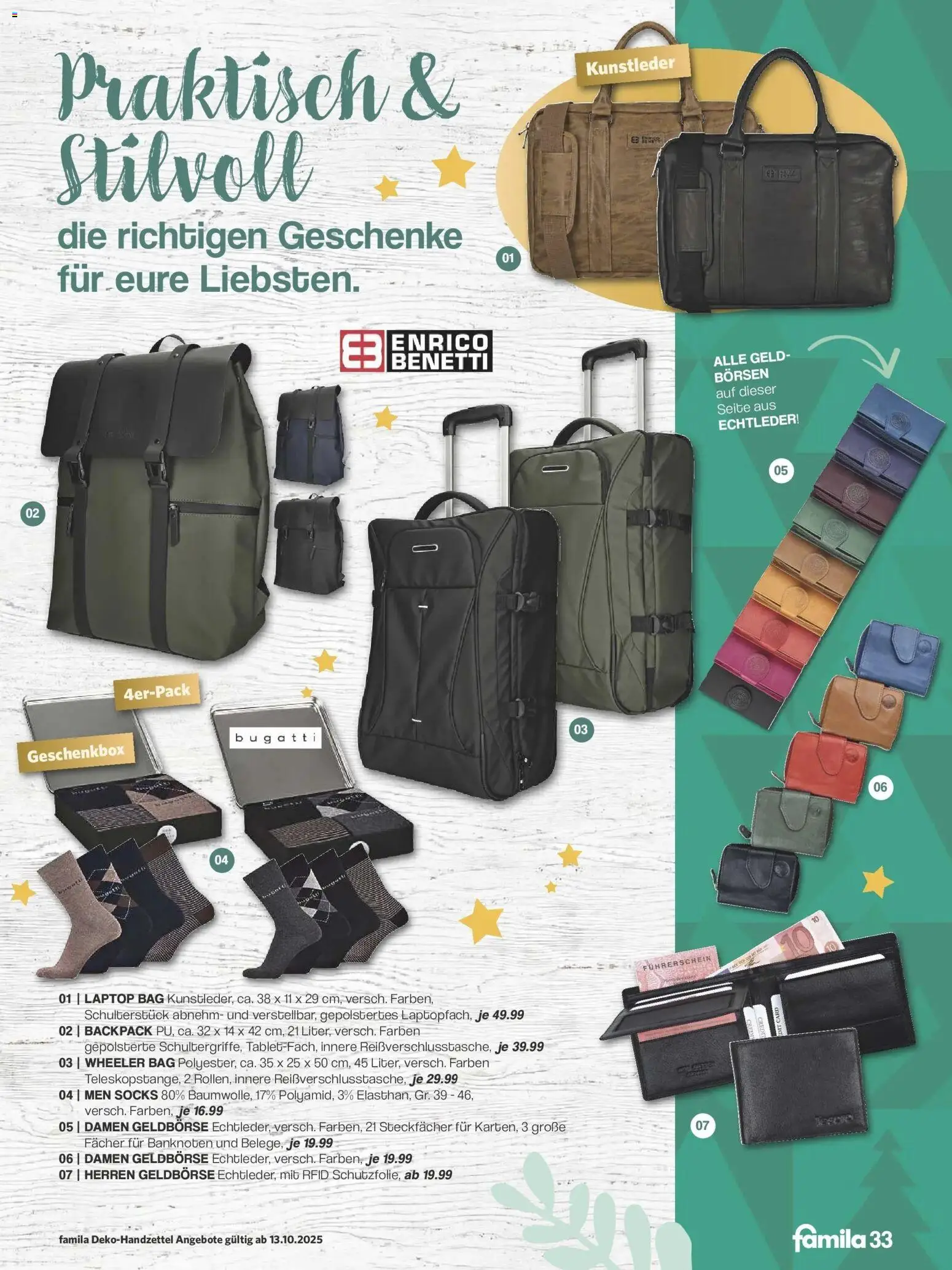 Famila Nordwest - Famila: Weihnachtsdeko – gültig ab 12.10.2025 | Seite: 33 | Produkte: Laptop