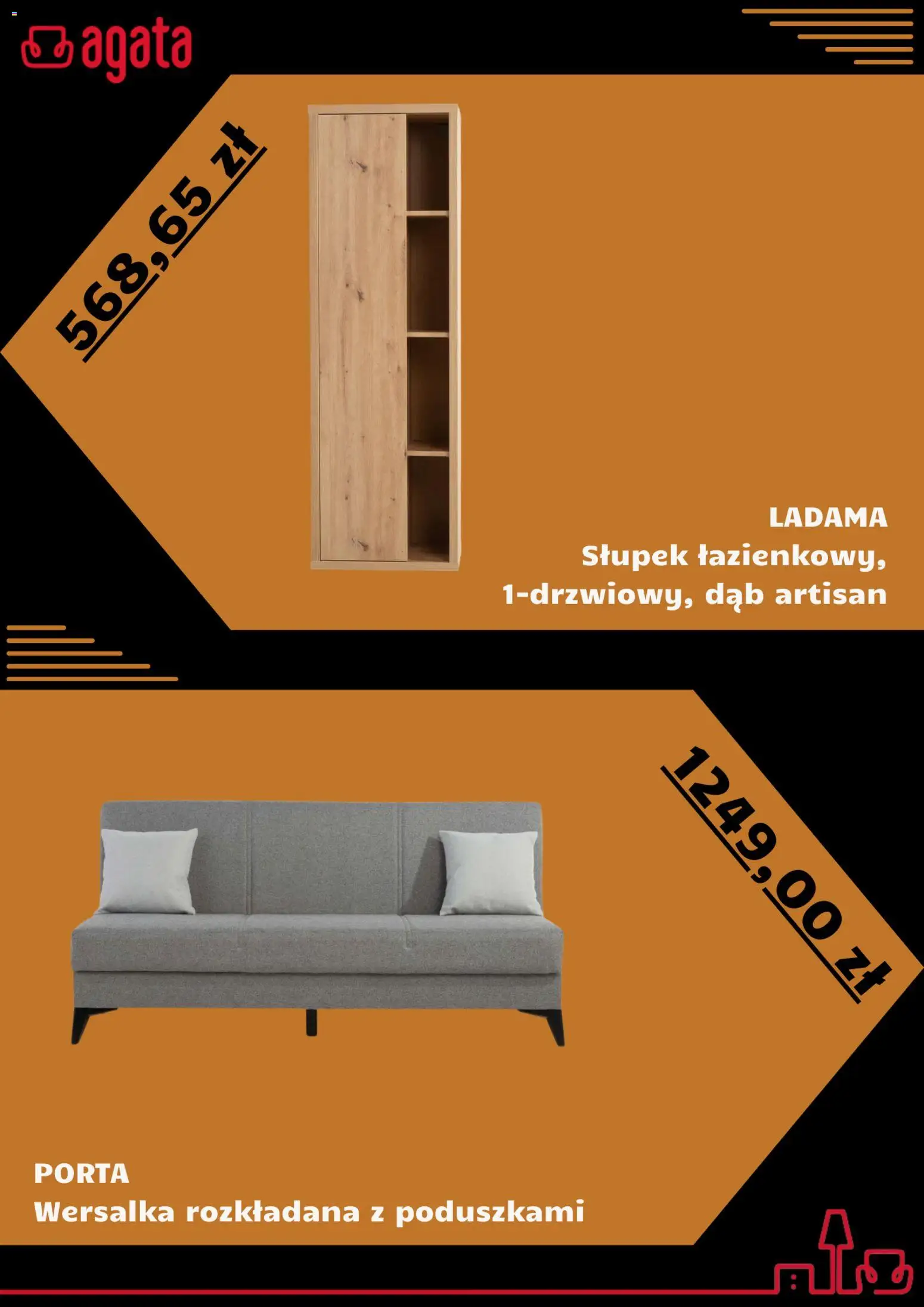 Salony Agata Gazetka - Cyber Monday od 30.11.2025 | Strona: 2