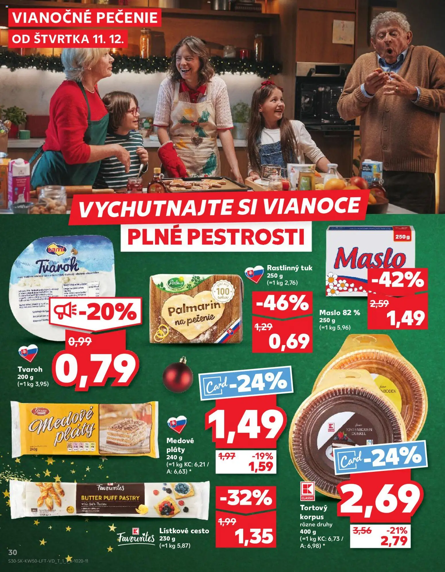 Nové Kaufland akcie – leták je platný od 11.12.2025 | Strana: 30