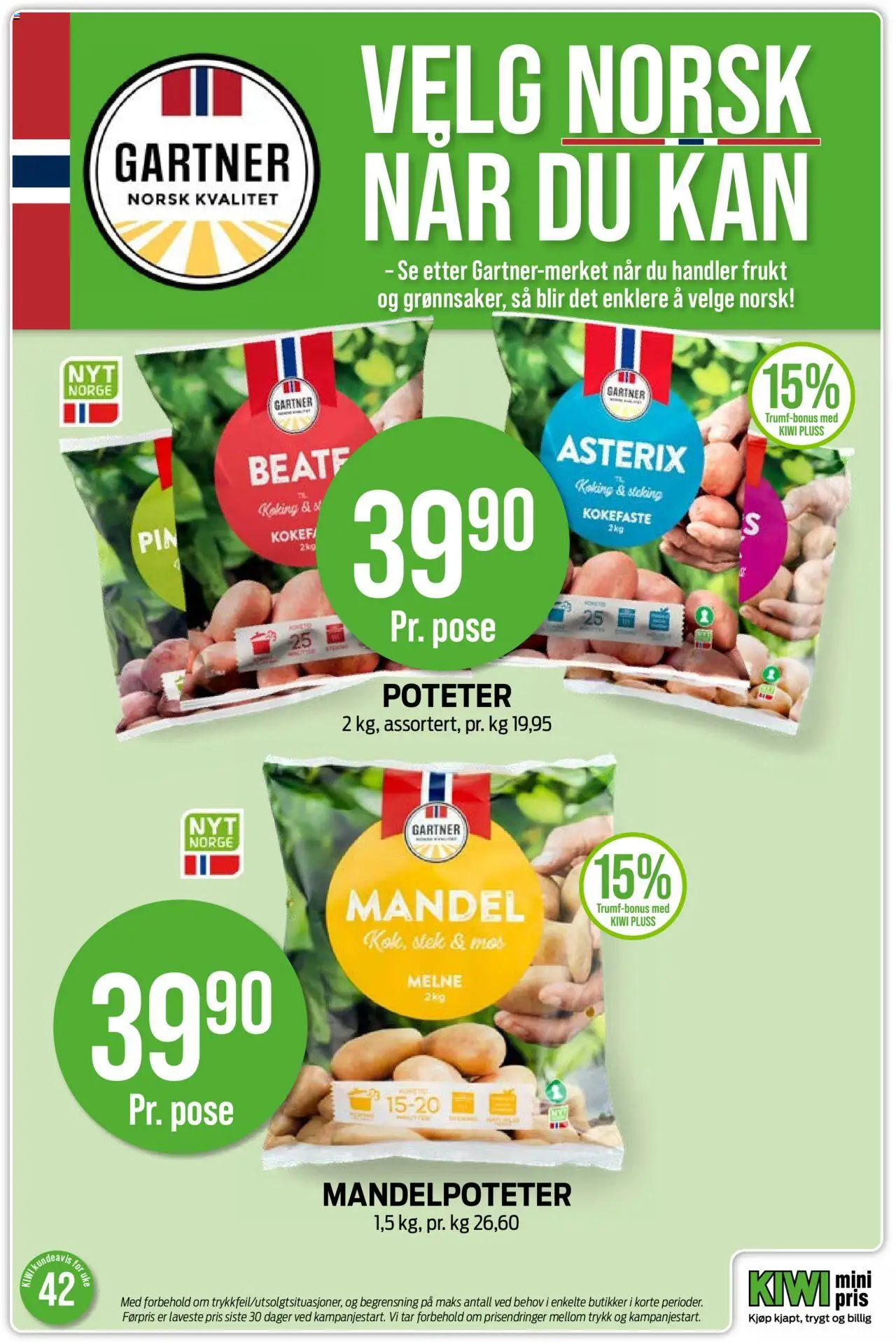 {H1} | Side: 19 | Produkter: Kiwi, Poteter