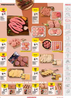 Pré-visualização BIFE DE FRANGO PANADO SEGREDOS D'ALDEIA, Breaded chicken steak válido de 06.01.2026 | Página: 11 | Produtos: Frango, Peru, Carne picada, Salsicha