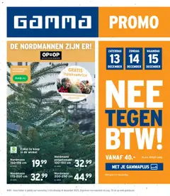 GAMMA - Folder - Voorbeeld van een folder van GAMMA, geldig van 03.12.2025
