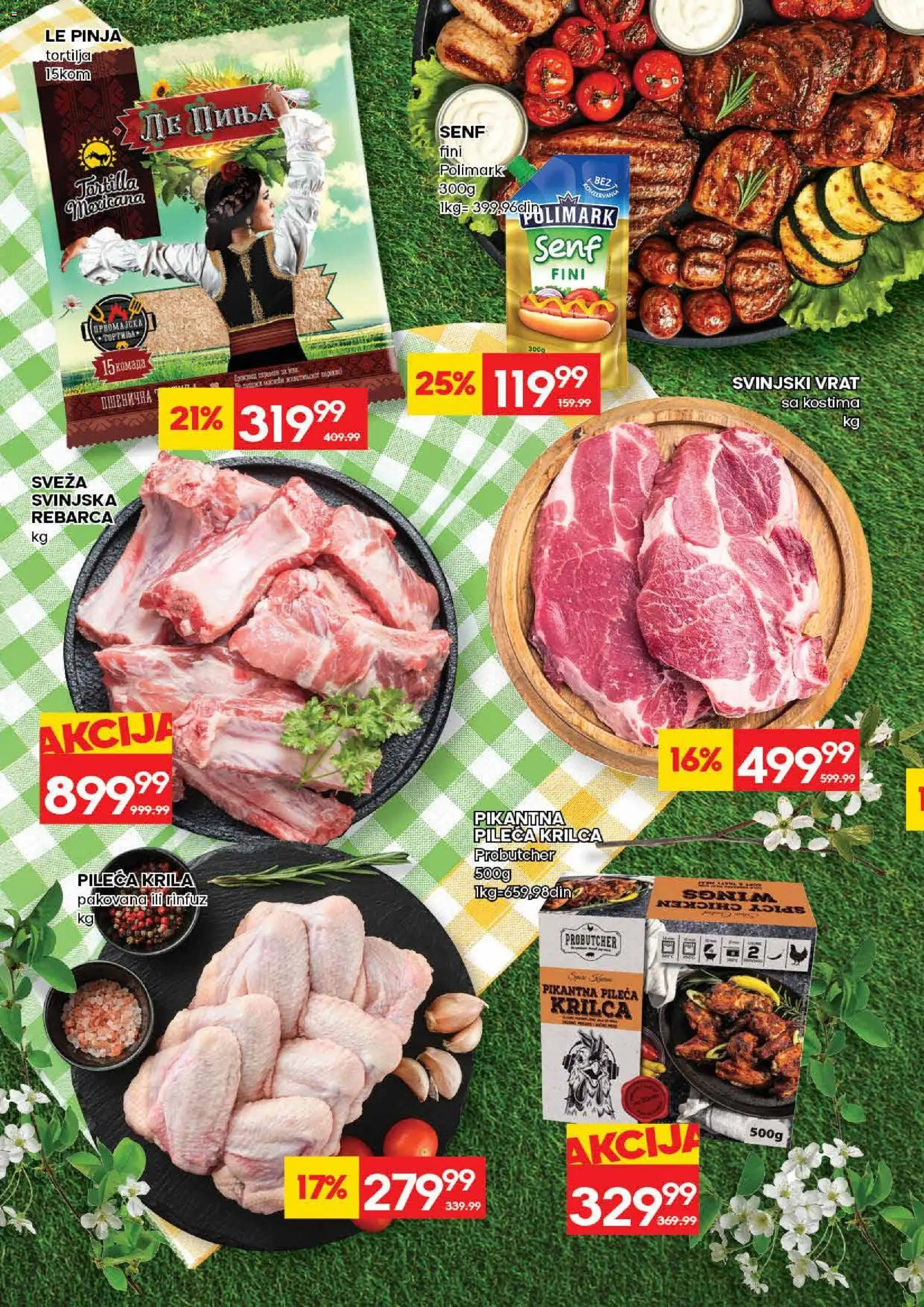 Roda katalog - važi od 30.04.2026 | Strana: 6 | Proizvode: Tortilja, Senf, Svinjski vrat
