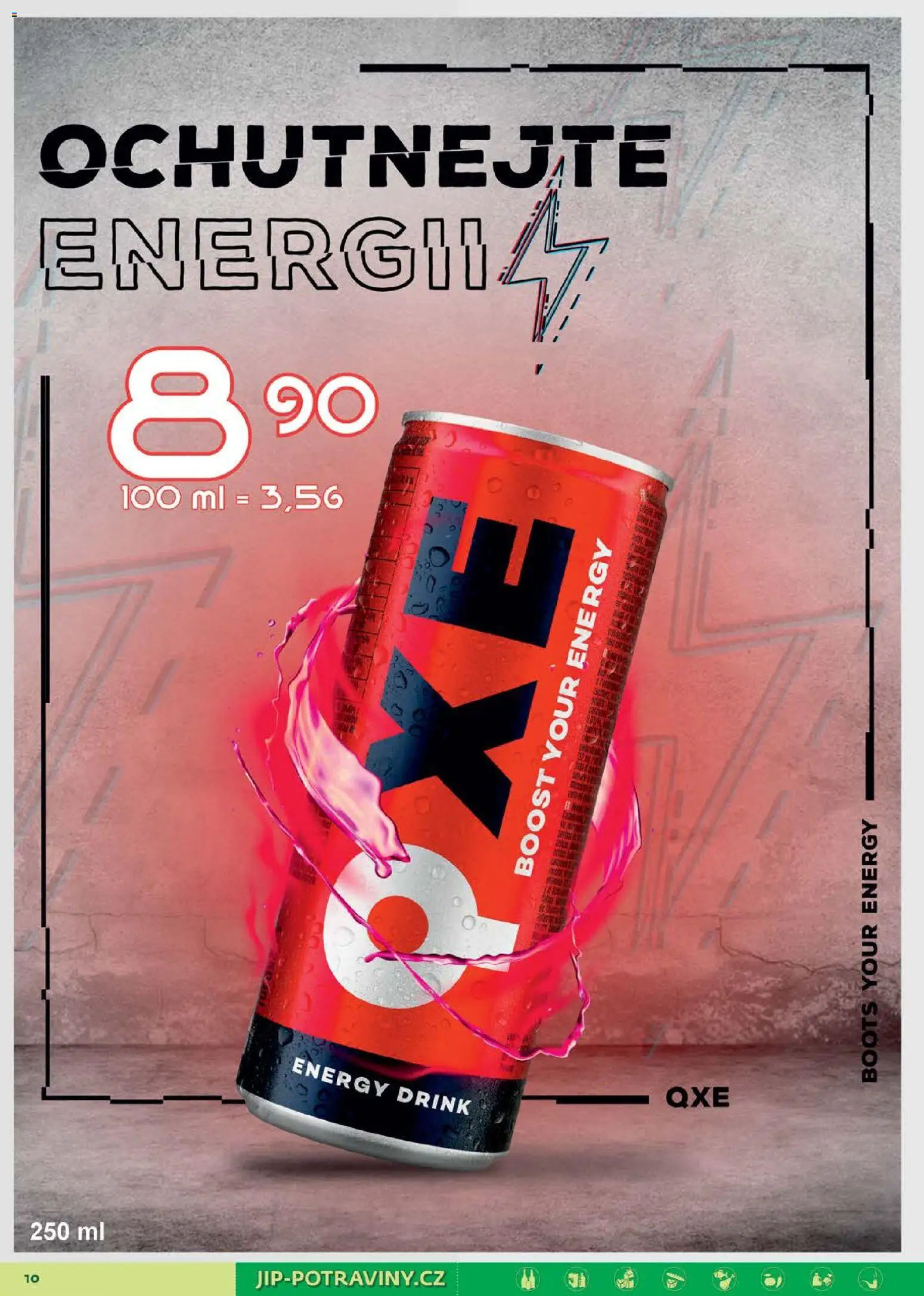 Jip leták od 02.01.2026 | Strana: 10 | Produkty: Energy drink