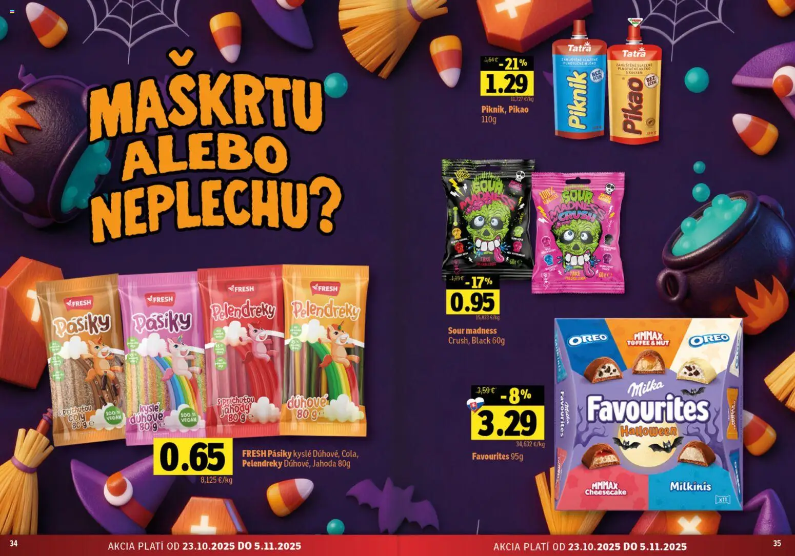Nové Fresh akcie – leták je platný od 23.10.2025 | Strana: 18 | Produkty: Jahody, Milka