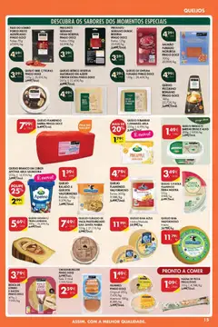 Pré-visualização SALMÃO FUMADO NORUEGA PINGO DOCE, 100g válido de 26.03.2026 | Página: 15 | Produtos: Cream cheese, Queijo, Presunto, Pizza