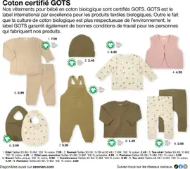 | Page: 6 | Produits: Vêtements, Gilet, Pantalon, Bavoir