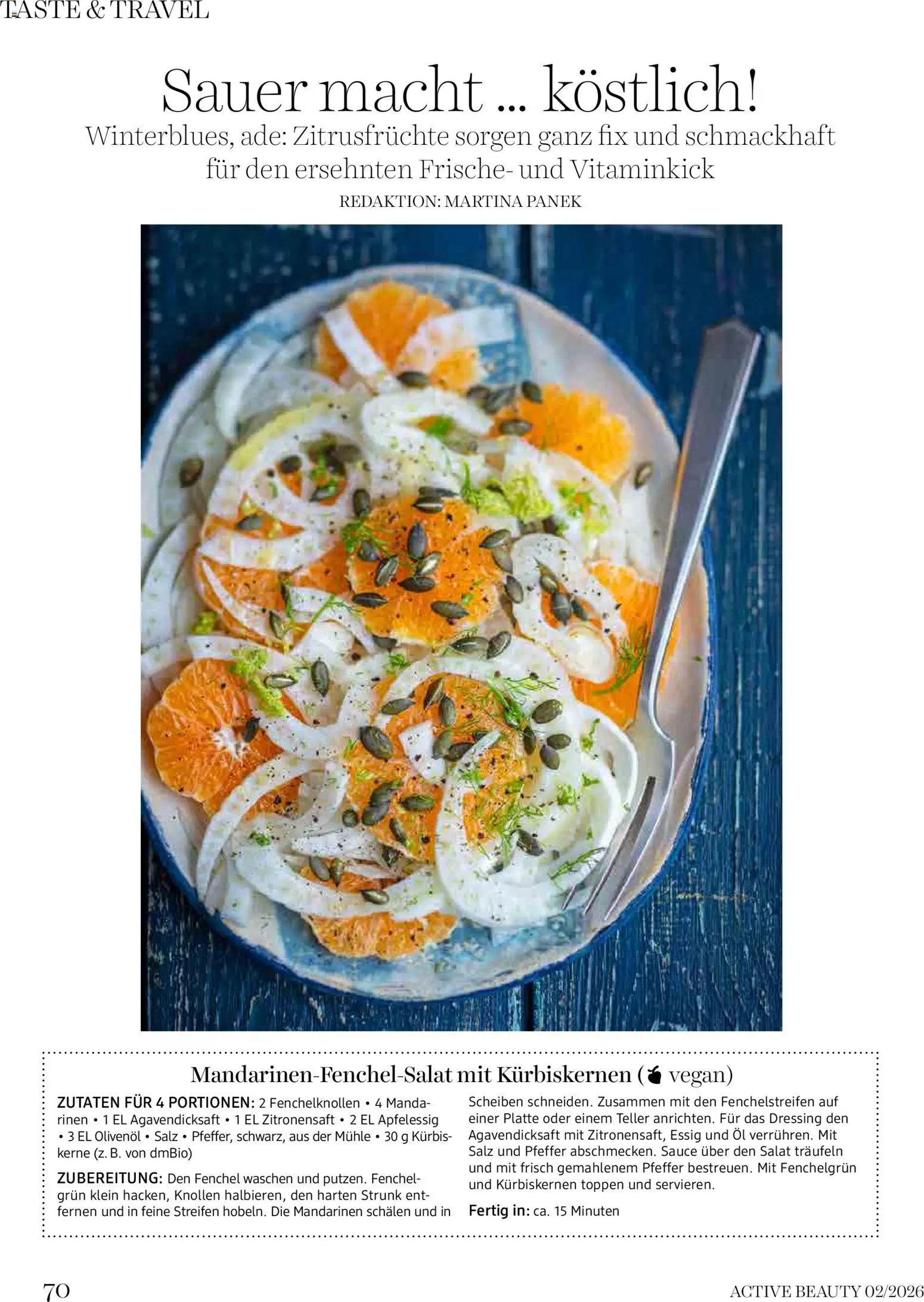 dm drogerie markt Active Beauty Magazin 02/2026 gültig ab 01.02.2026 | Seite: 70