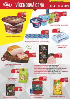 CBA Komfos leták platný od 16.04.2026