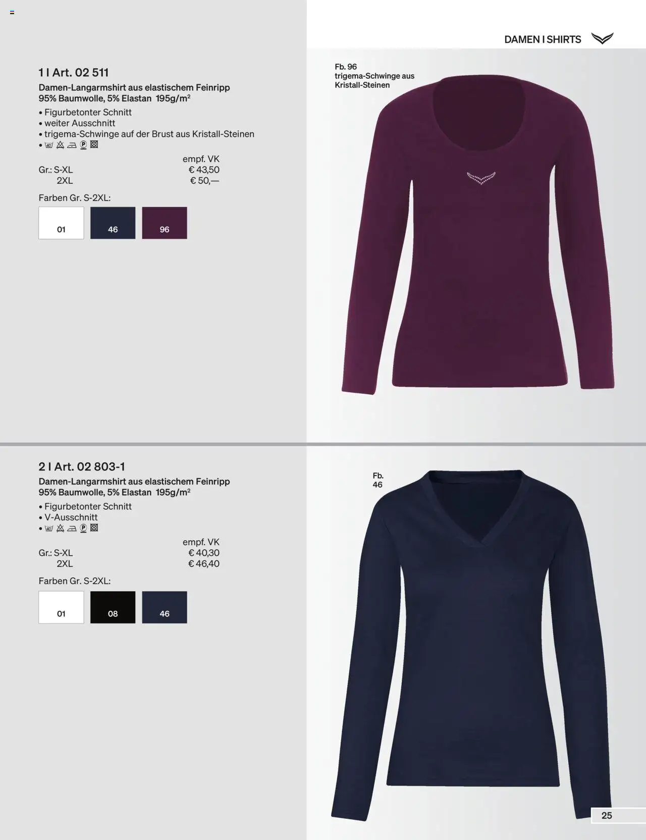 Trigema Prospekt 	 – gültig ab 01.09.2025 | Seite: 25