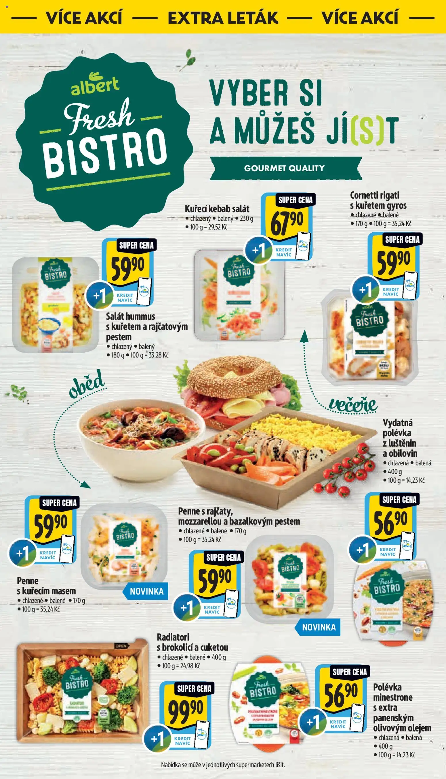 Albert leták - Supermarket od 03.12.2025 | Strana: 38 | Produkty: Gourmet, Gyros, Minestrone, Kebab