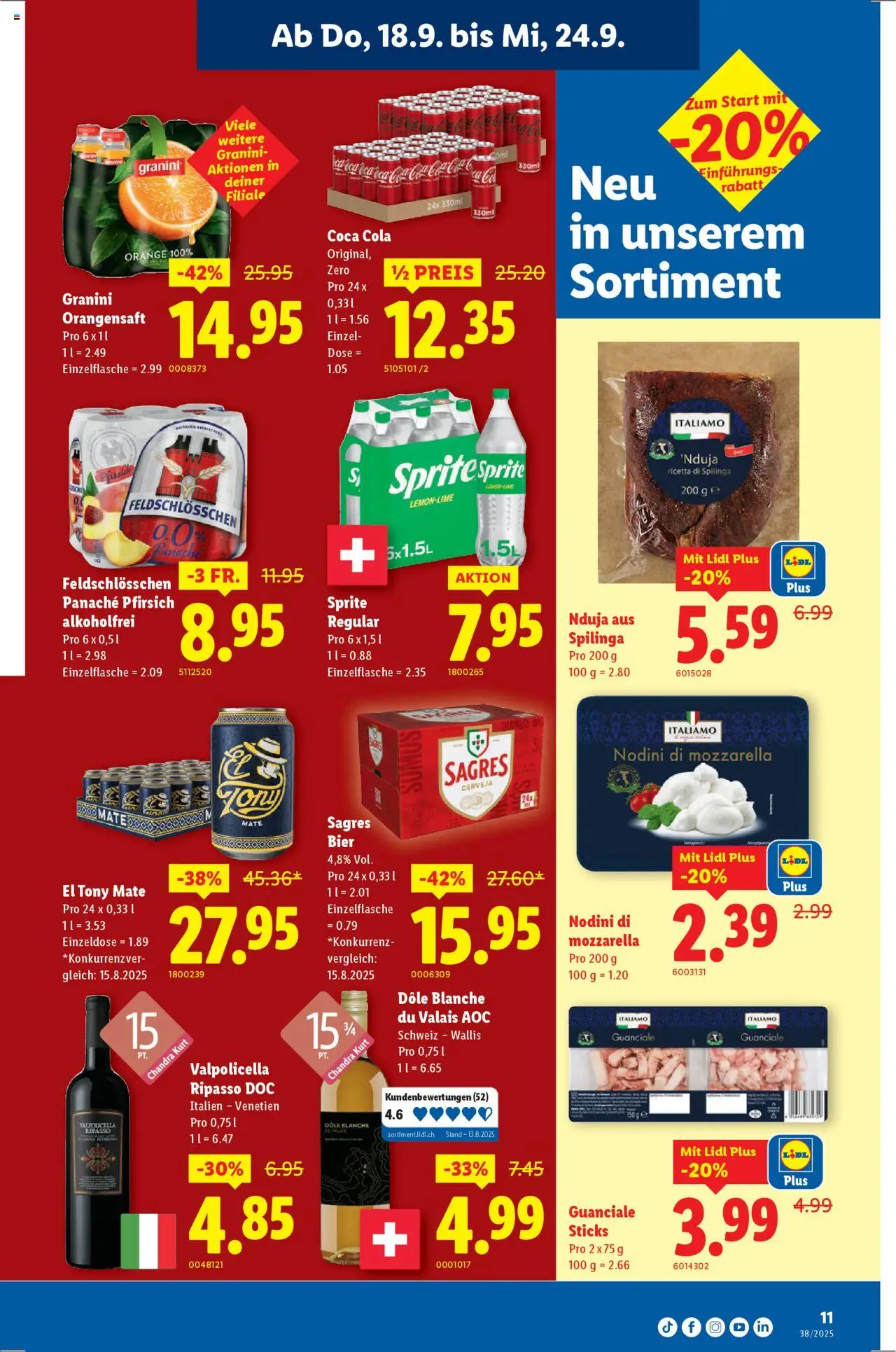 Lidl Aktionen – gültig ab 18.09.2025 | Seite: 11