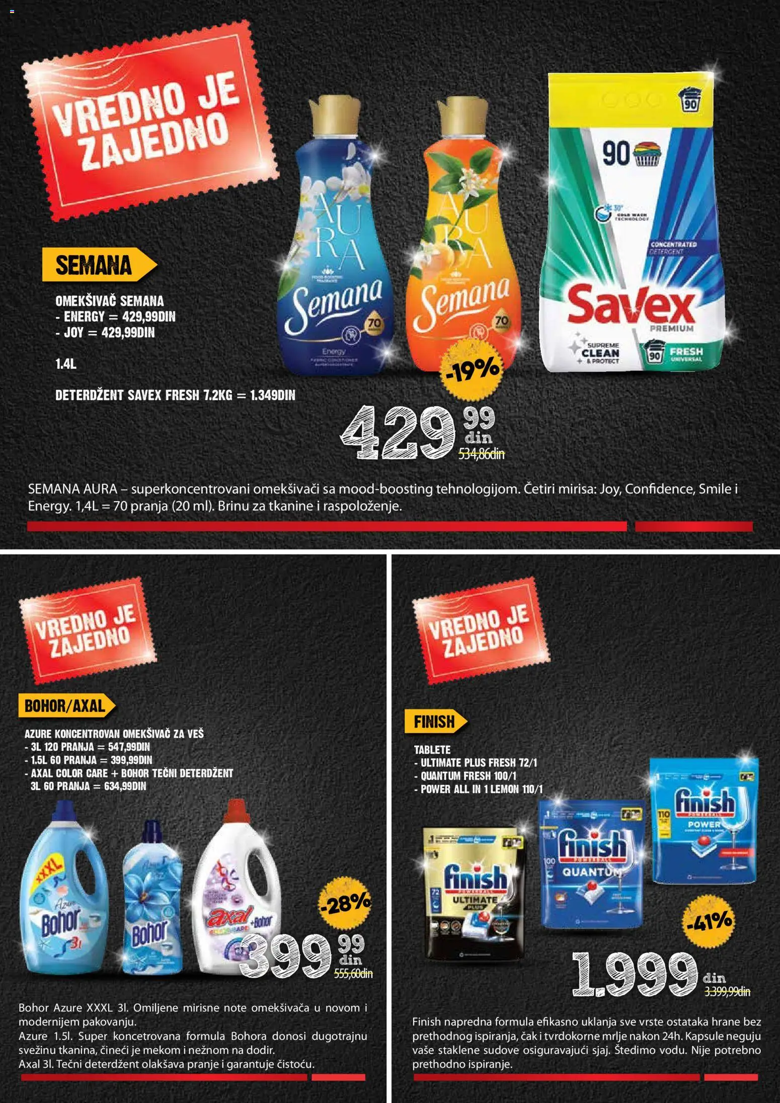 Roda katalog - važi od 13.11.2025 | Strana: 42 | Proizvode: Deterdžent, Kapsule, Finish, Omekšivač za veš