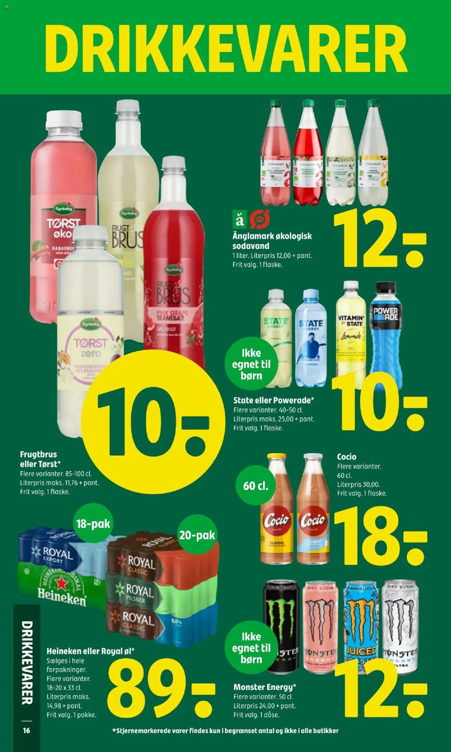 Coop 365 tilbudsavis – gyldig fra 15.01.2026 | Side: 18 | Produkter: Rabarber, Sodavand, Passionsfrugt