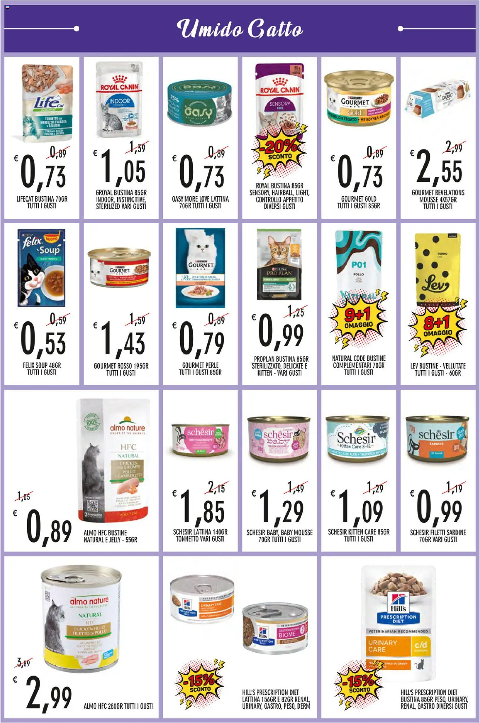 Volantino Moby Dick del 18.02.2026 | Pagina: 5 | Prodotti: Pollo, Salmone, Merluzzo, Gamberetti