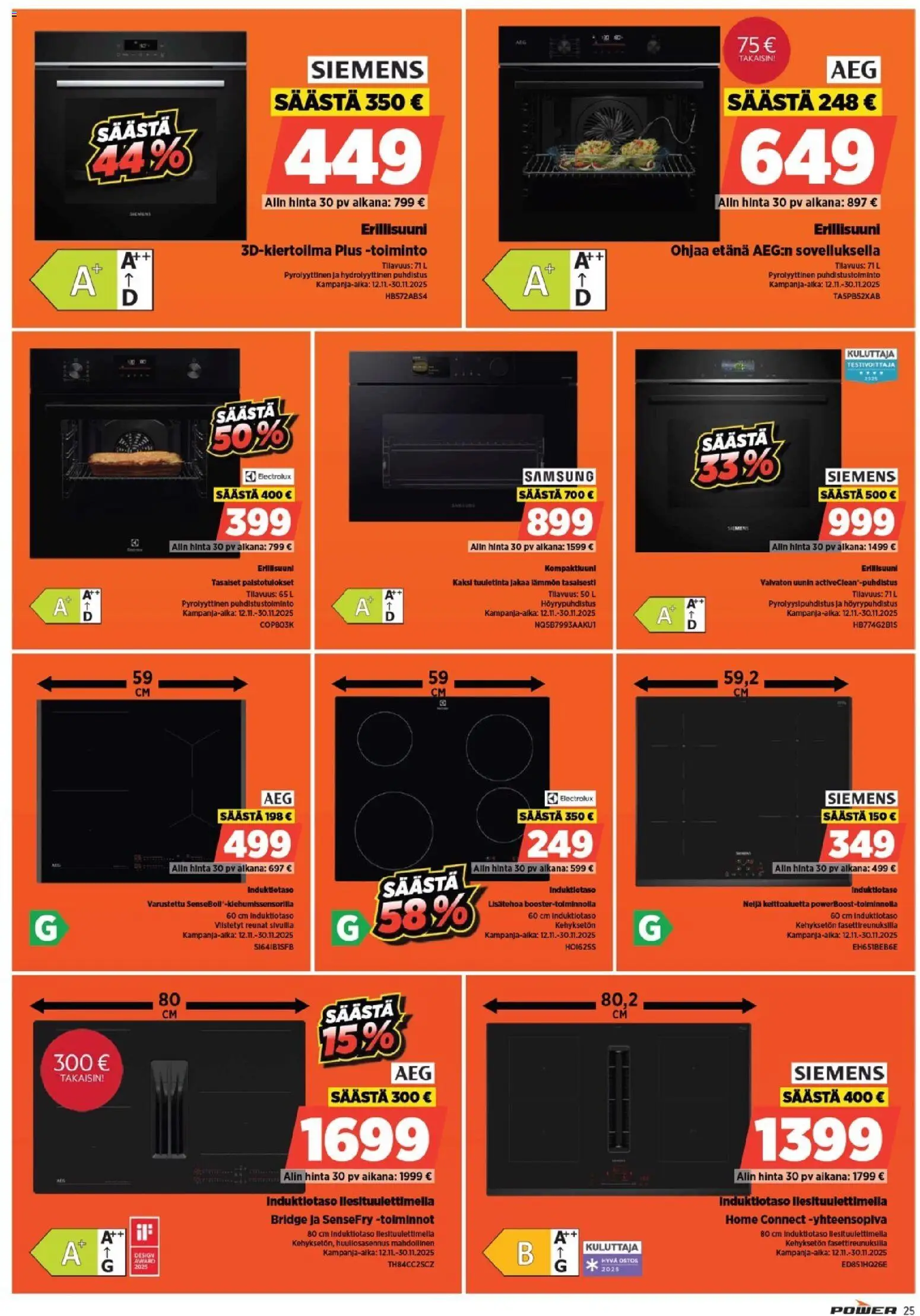 Power tarjoukset – voimassa 12.11.2025 alkaen | Sivu: 25