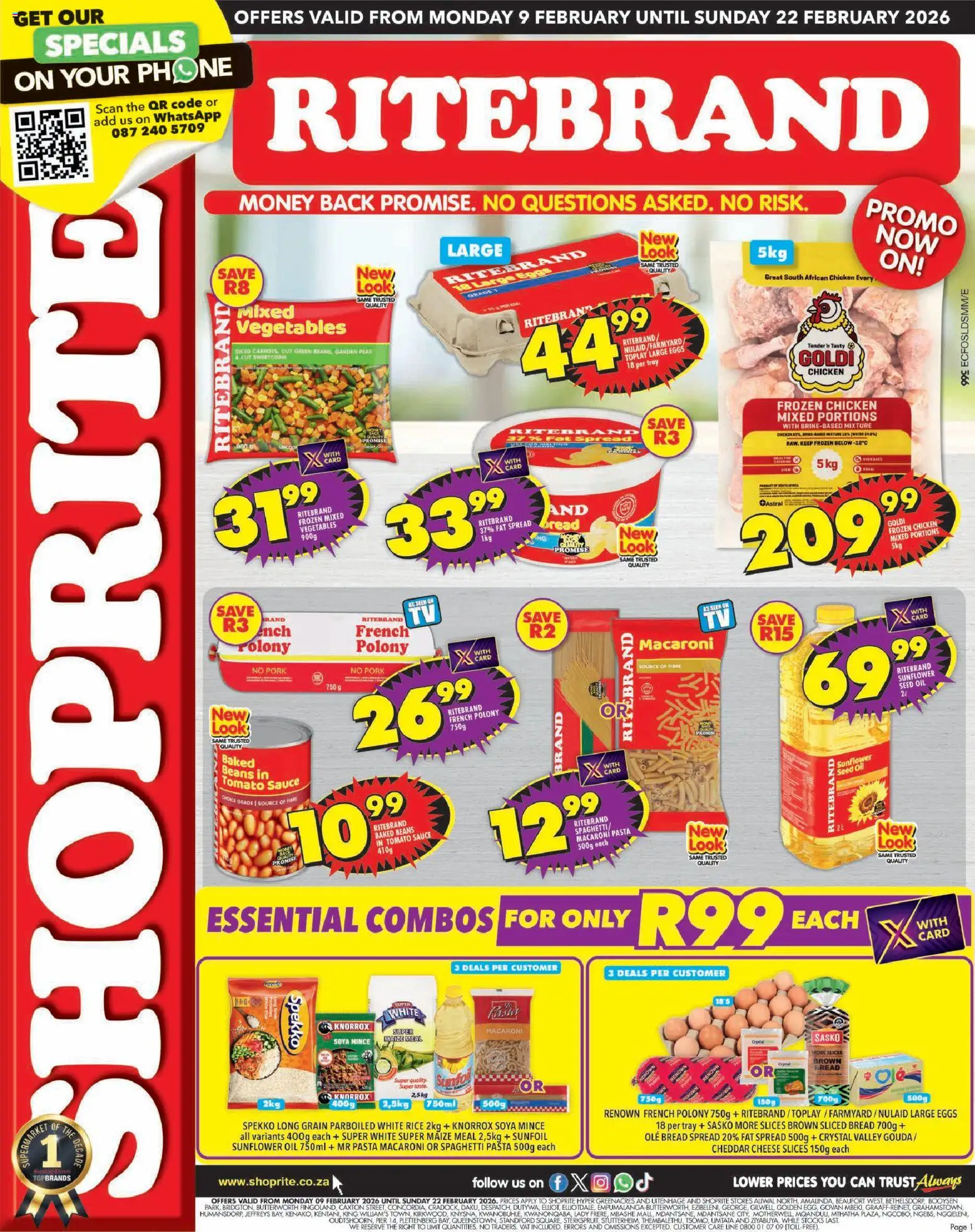 New Shoprite catalogue – valid from 09.02.2026 | Page: 1
