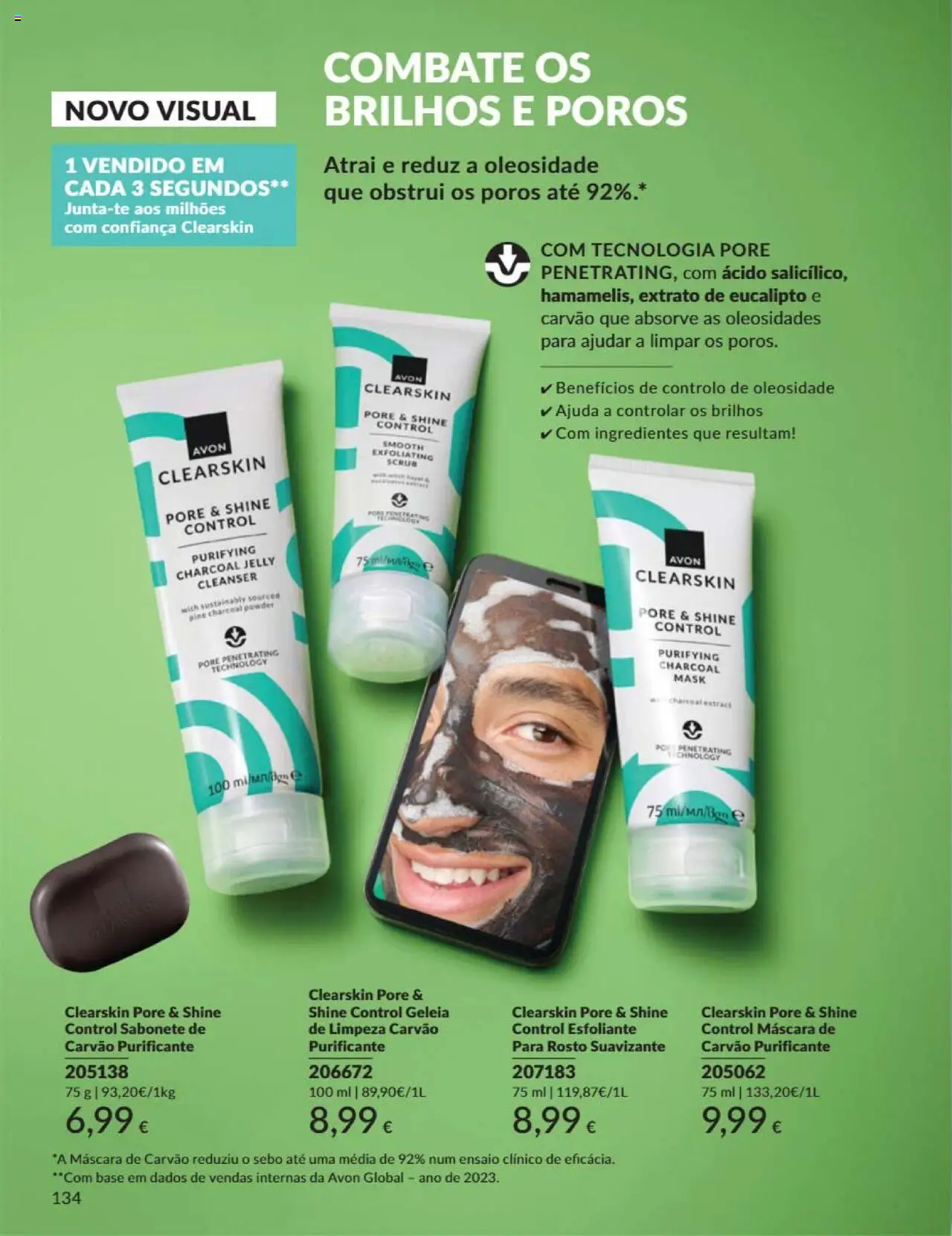 Catálogo Avon Campanha 6 │ válido de 01.06.2025 | Página: 134 | Produtos: Geleia, Base, Sabonete