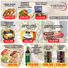 Fortuna Market katalog Nedeljna ponuda - pregled Fortuna Market kataloga - važi od 02.04.2026 | Strana: 3