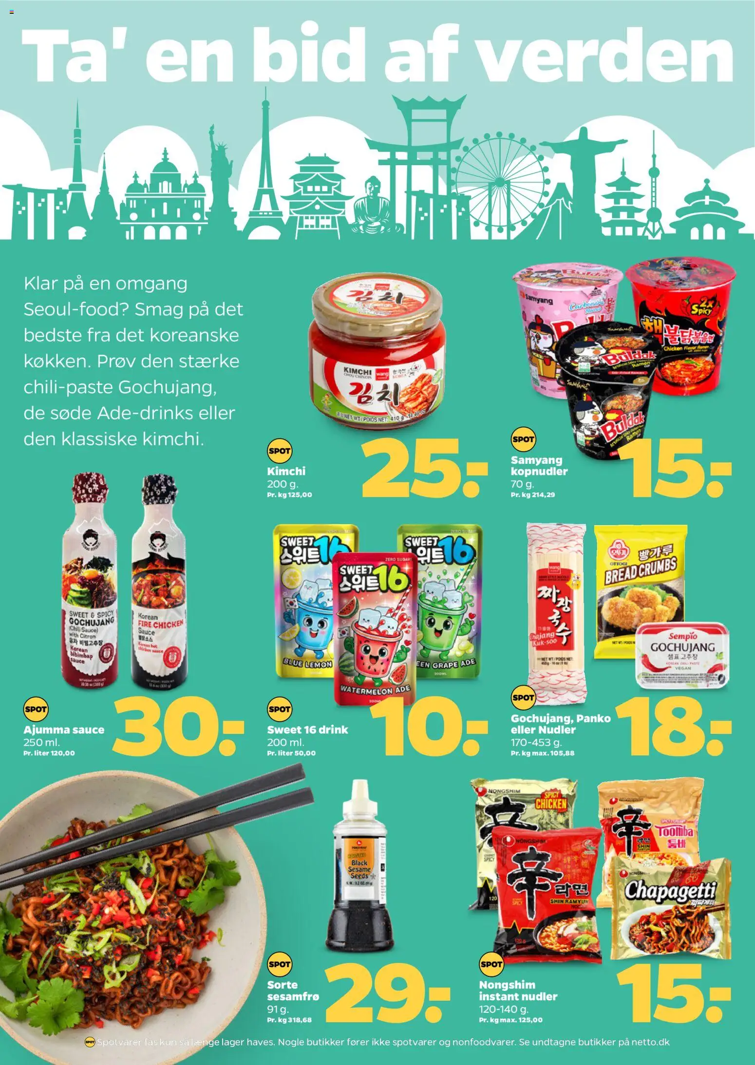 Netto tilbudsavis – gyldig fra 11.04.2026 | Side: 18 | Produkter: Nudler, Kopnudler