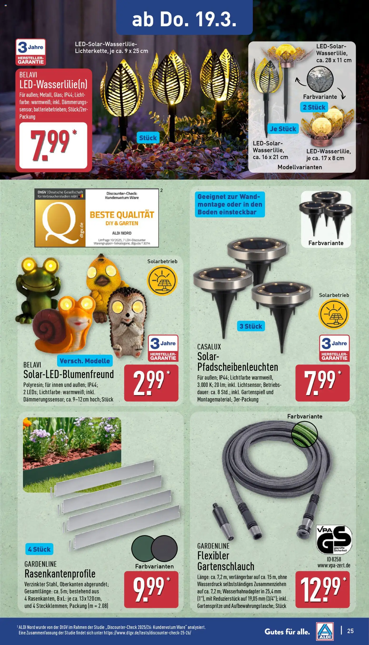 Aldi Prospekt 	 – gültig ab 16.03.2026 | Seite: 25 | Produkte: Belavi
