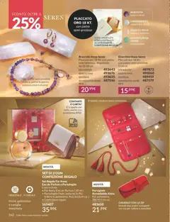 Anteprima del volantino Avon - campagna 12/2025 valido a partire dal 01.12.2025 | Pagina: 162 | Prodotti: Portafoglio, Bracciale, Orecchini