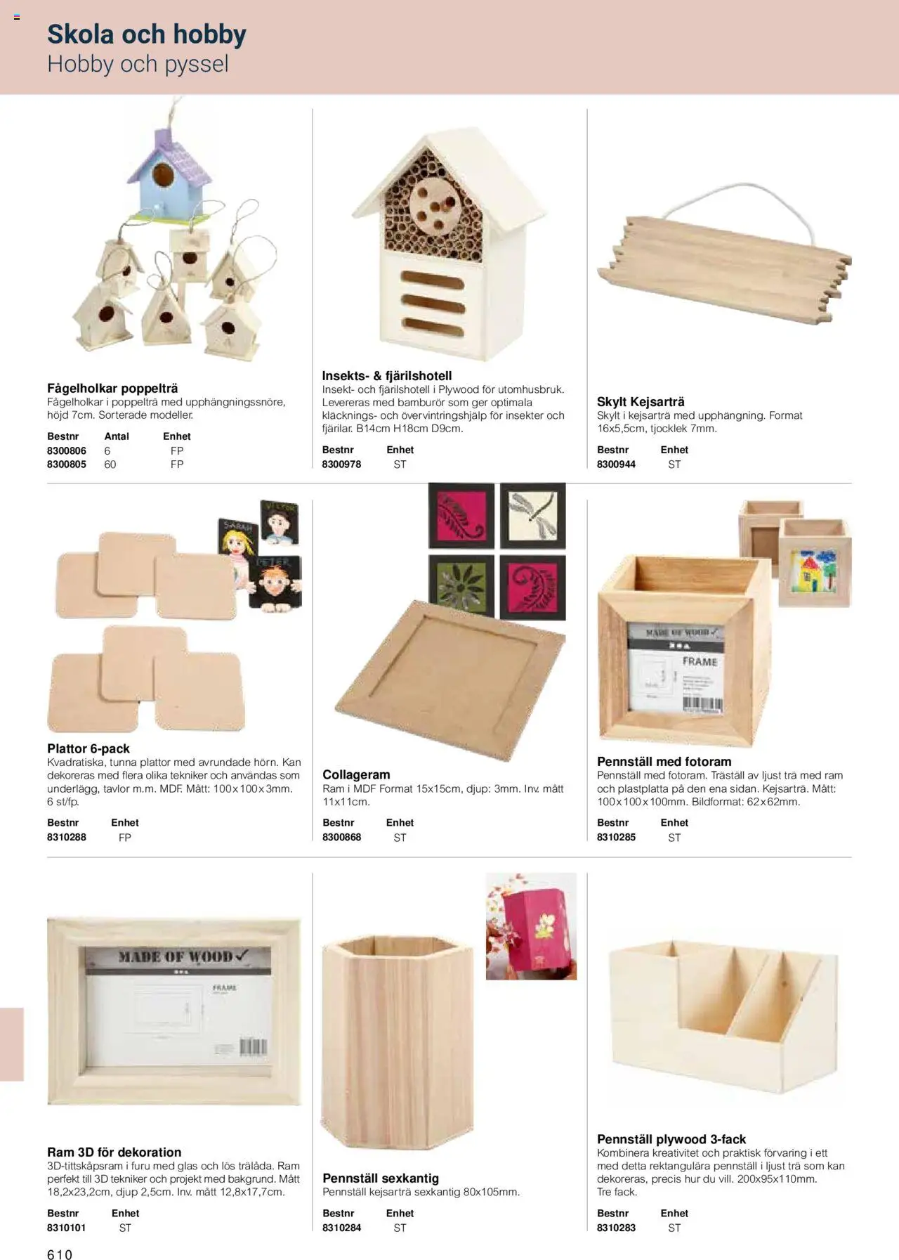 Office Depot reklamblad aktuell från 15.02.2024 | Sida: 612 | Produkter: Skylt, Fotoram