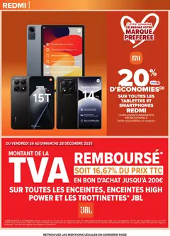 Carrefour - Prévisualisation de Carrefour catalogue semaine 52 valide à partir de 23.12.2025 | Page: 65 | Produits: Batterie, Caméra