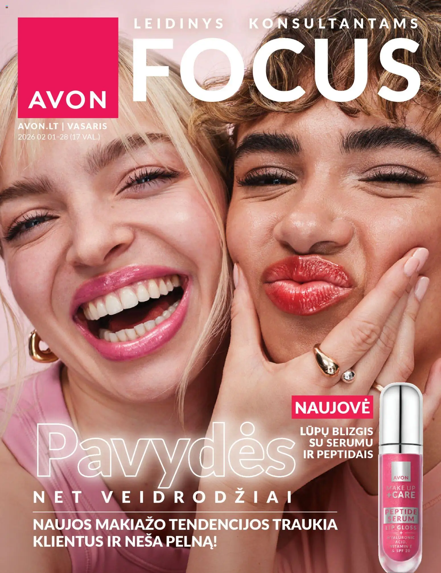 AVON akcijos nuo 01.02.2026 | Puslapis: 1 | Prekių: Lūpų blizgis