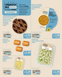 Anteprima del volantino Volantino Tigros	 valido a partire dal 30.12.2025 | Pagina: 6 | Prodotti: Pancetta, Olio, Tortelli, Gorgonzola
