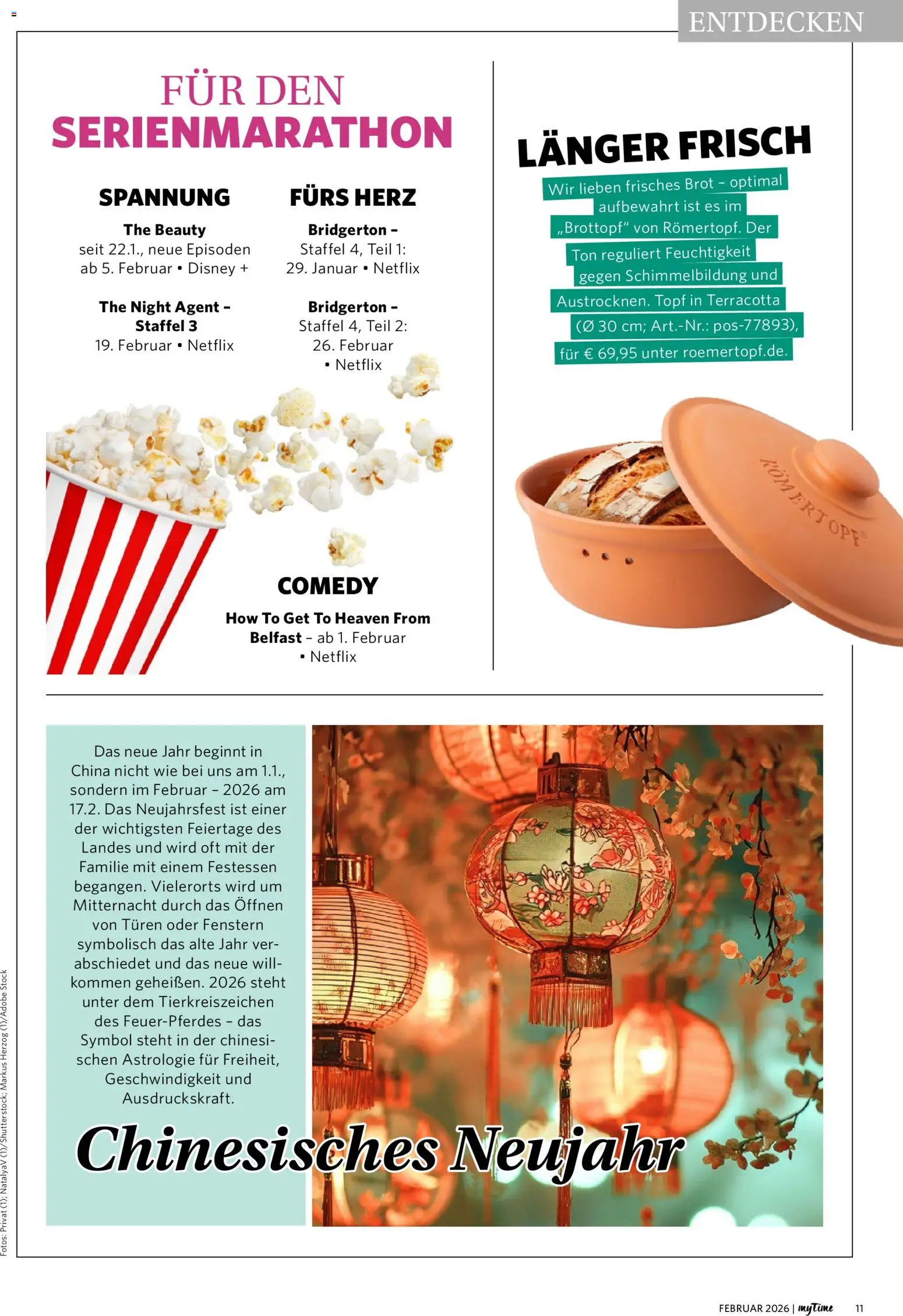 Combi myTime Februar 2026 – gültig ab 01.02.2026 | Seite: 11 | Produkte: Brot