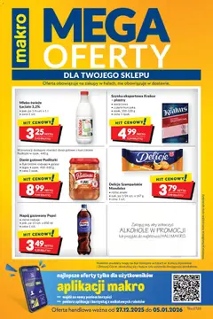 Pogląd oferty "Makro Gazetka - Mega oferty dla Twojego Sklepu" - ważna od 27.12.2025