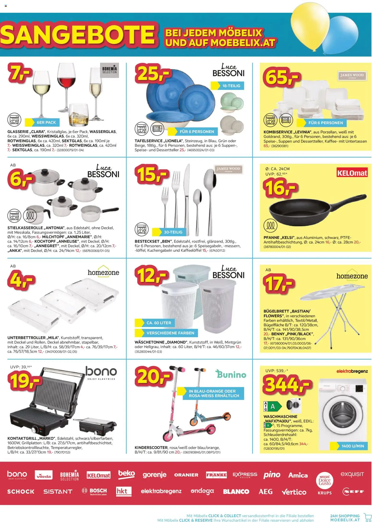 Möbelix Angebote gültig ab 10.03.2026 | Seite: 7 | Produkte: Waschmaschine, Kaffee