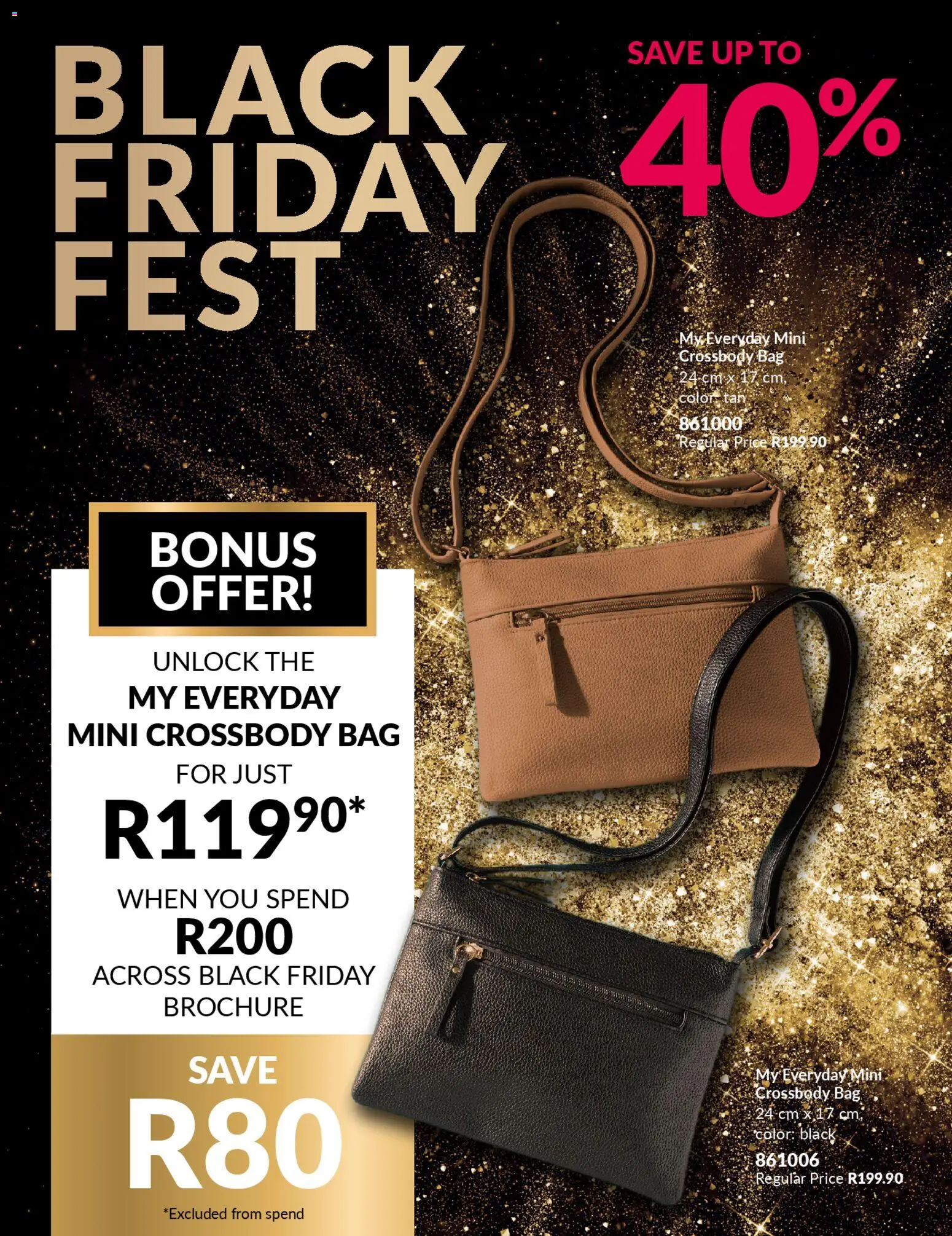 New Avon catalogue – valid from 25.11.2025 | Page: 2 | Products: Bag