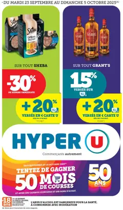 Hyper U - Prévisualisation de Hyper U catalogue valide à partir de 23.09.2025