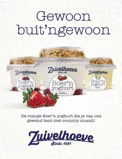 Albert Heijn - Zuivel Magazine 2025 - Voorbeeld van een folder van Albert Heijn, geldig van 10.03.2025 | Pagina: 10 | Producten: Yoghurt, Muesli