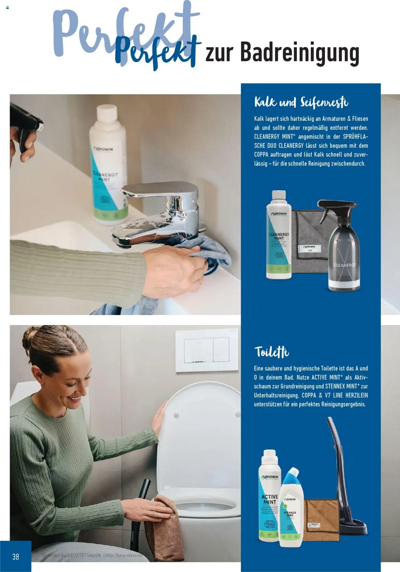 Katalog ProWin Juli/Dezember 2025 - gültig ab dem 01.07.2025 | Seite: 38 | Produkte: Toilette