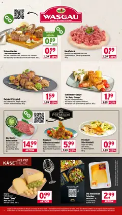 Wasgau Prospekt 	 ab 20.10.2025 gültig | Seite: 4 | Produkte: Hahnchenschenkel, Gouda, Tomaten, Zwiebeln